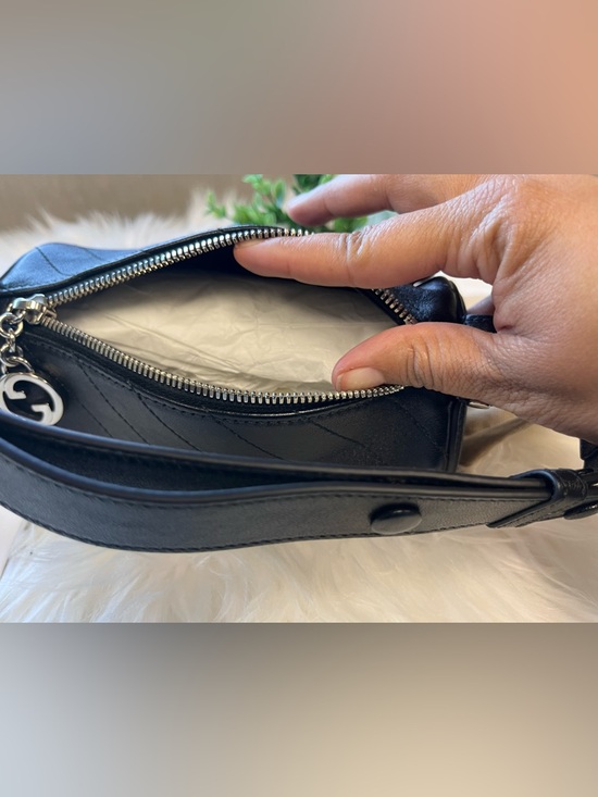 Gucci Black Quilted Barrel Bag with Silver Hardware - Picture 3 of 3